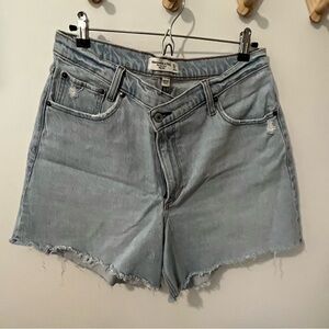 Light Blue Denim Women Shorts